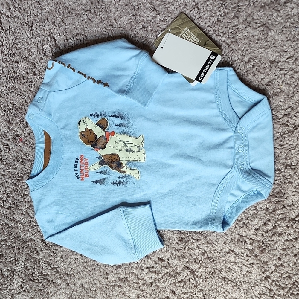 NWT Carhartt My First Hunting Buddy Onesie
